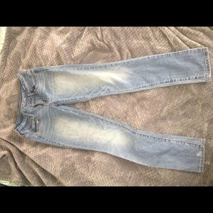 Denim light wash jegging